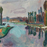 Le Loir à Durtal, Raoul Dufy