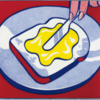 Mustard on White Roy Lichtenstein