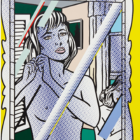 Nudes in Mirror Roy Lichtenstein