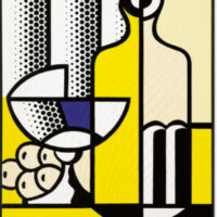 Purist Painting in Yellows Roy Lichtenstein