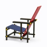 Fauteuil Red & Blue Rietveld