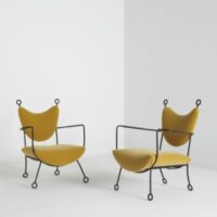 Fauteuils Yo-Yo Jean Royère